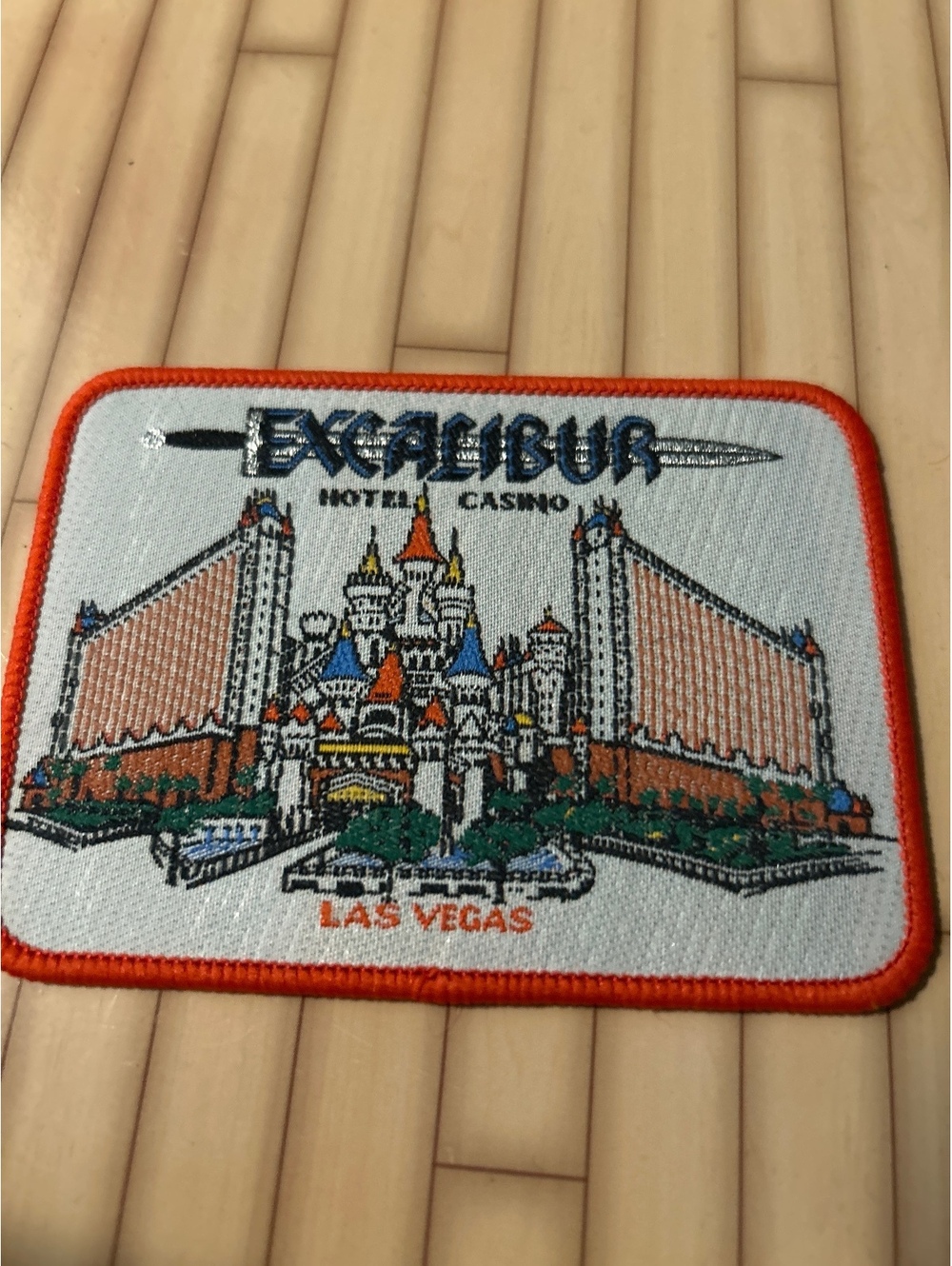 Excalibur Hotel Casino Las Vegas Embroidered Patch